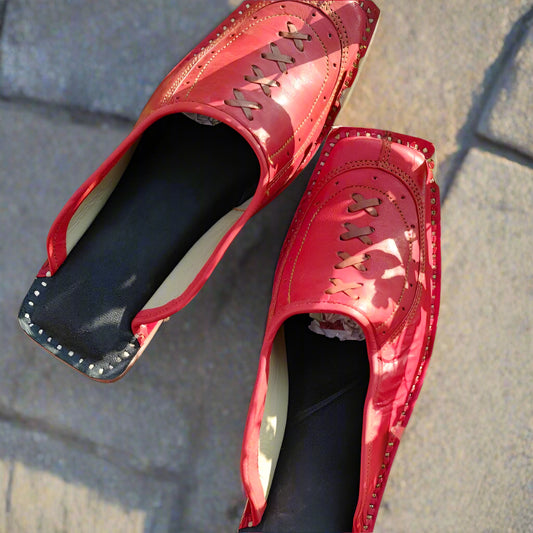 Royal Ruby Atlas Men's Mojaris