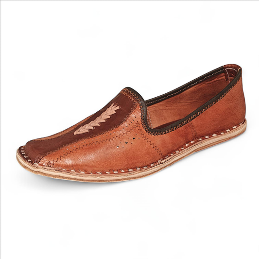 Jodhpuri Leather Mojari for Men