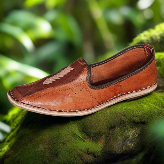 Cinnamon Leather Men's Boot Mojaris