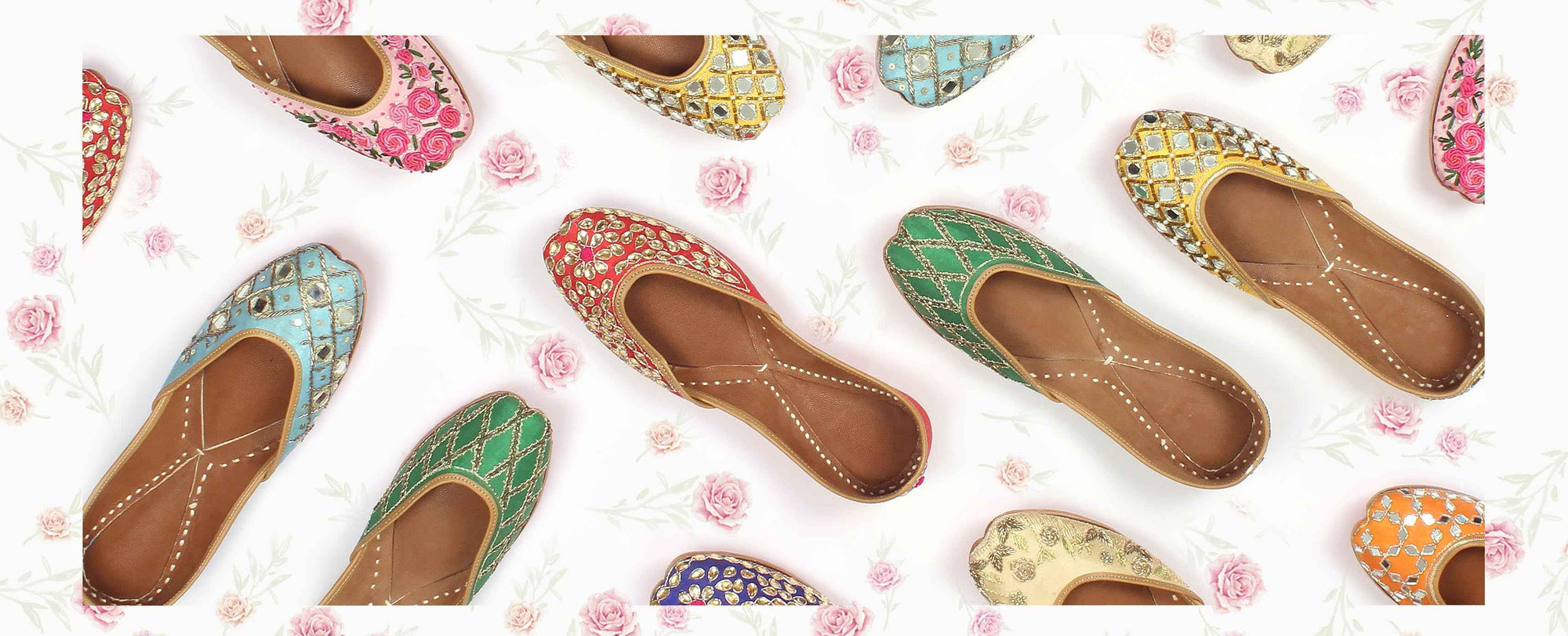 desi punjabi and rajasthani juttis and mojaris for womens