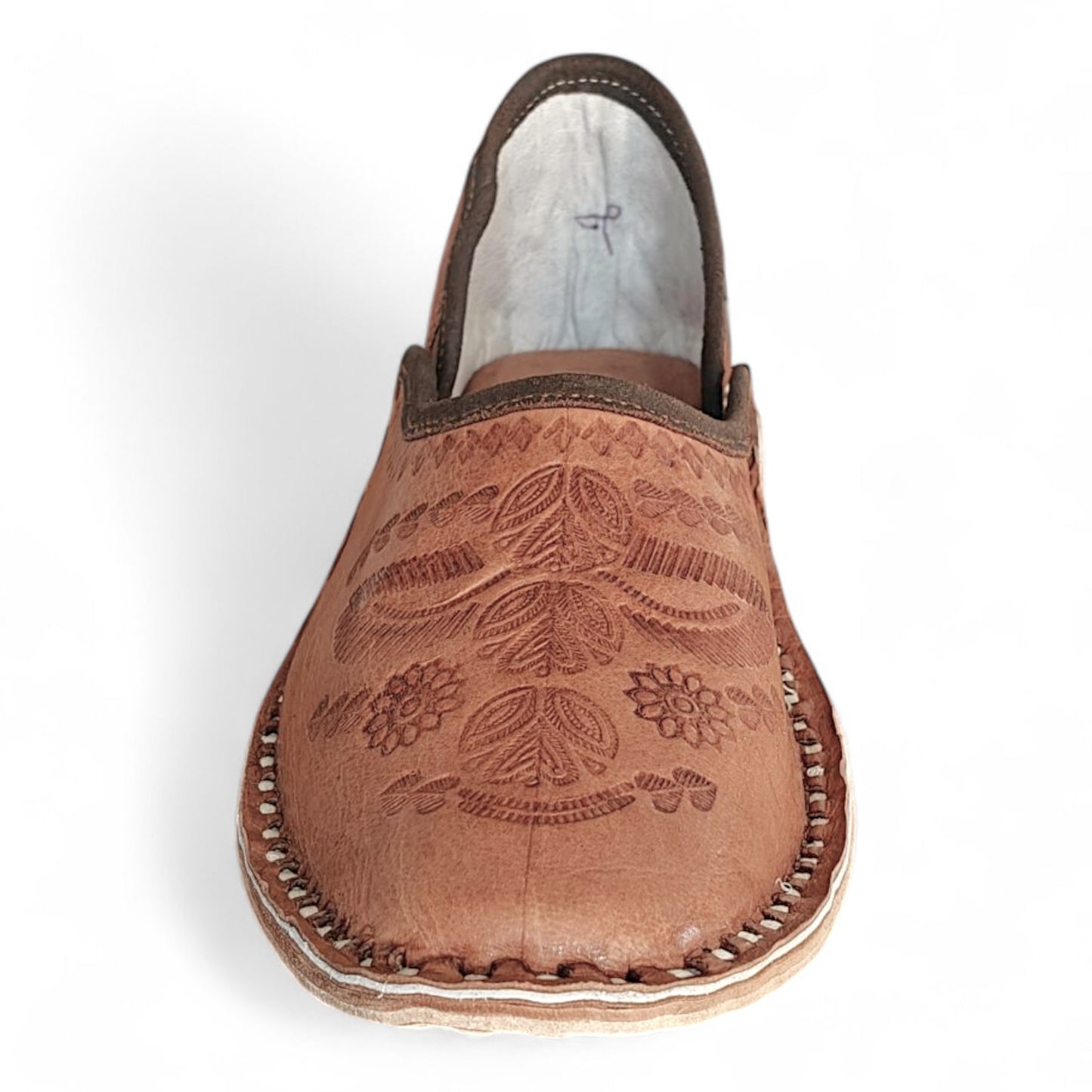Men's Royal Etch Mojari - Sandstone
