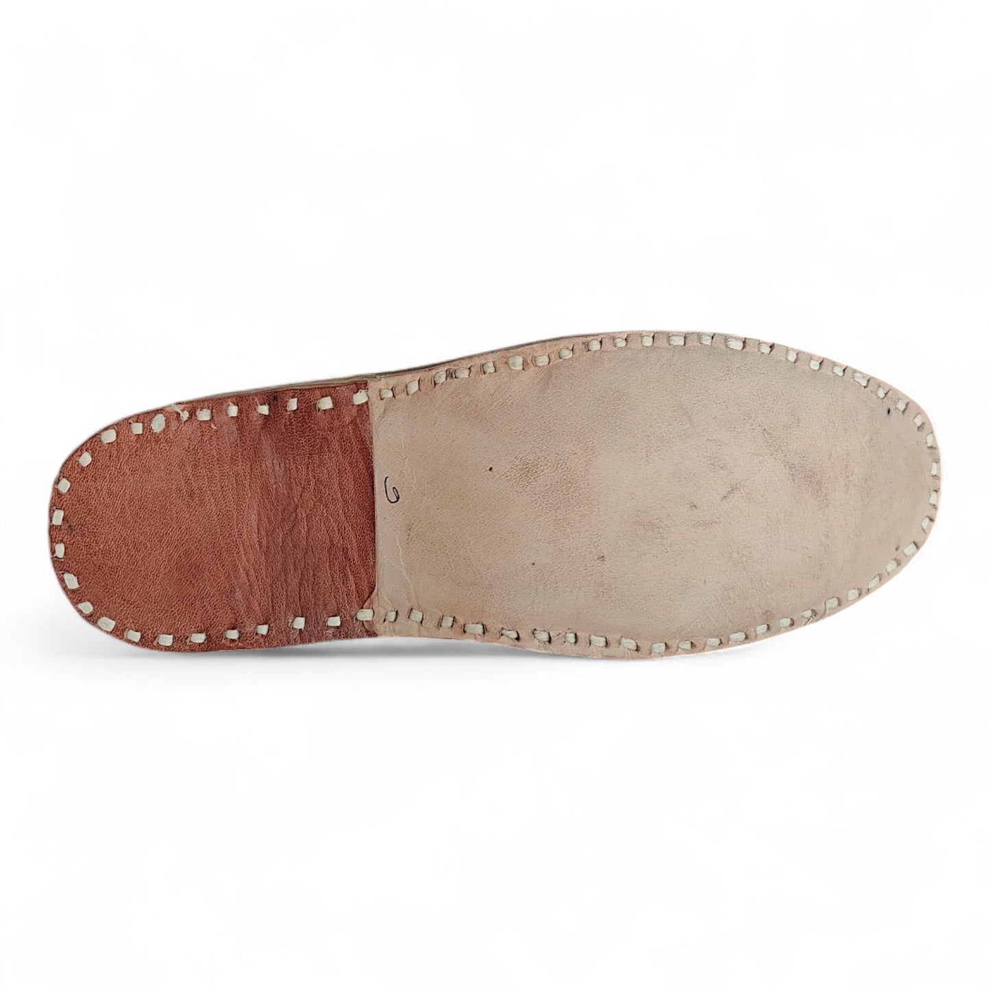 Tan Leather Solbraid Men's Mojaris