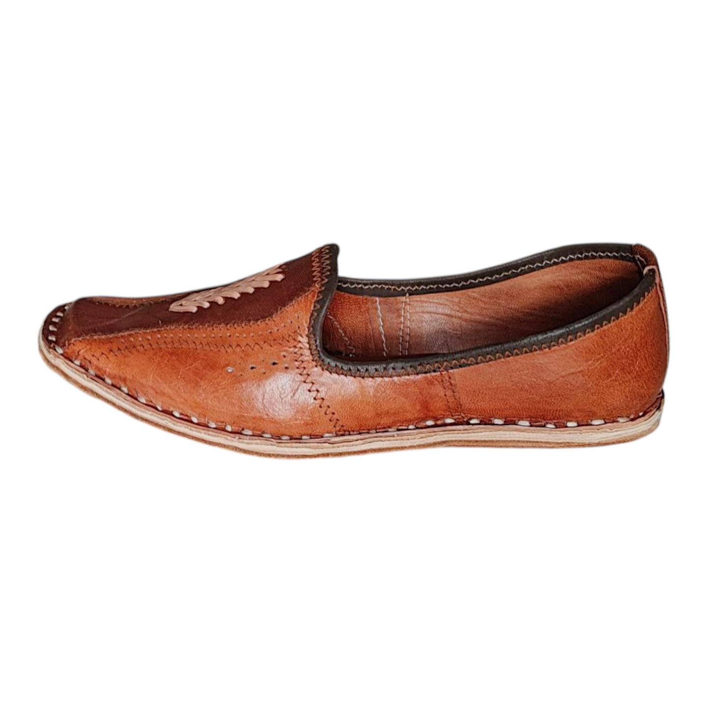Cinnamon Leather Men's Boot Mojaris