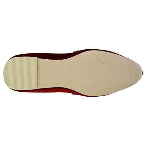 krafto mens red velvet rhinestone ruby mojaris