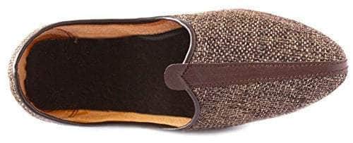Krafto Men's Brown Mesh Jalsa Jutis