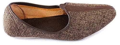 Krafto Men's Brown Mesh Jalsa Jutis
