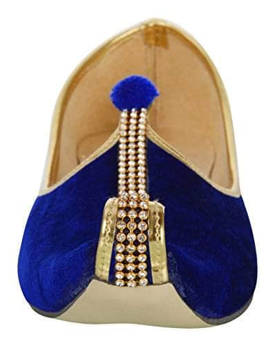 krafto mens red velvet mono rhinestone mojaris