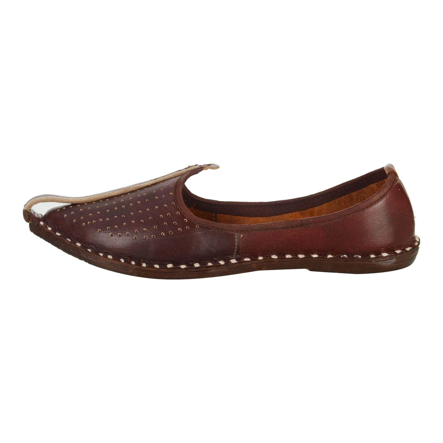 Maroon Handmade Jutti for Man