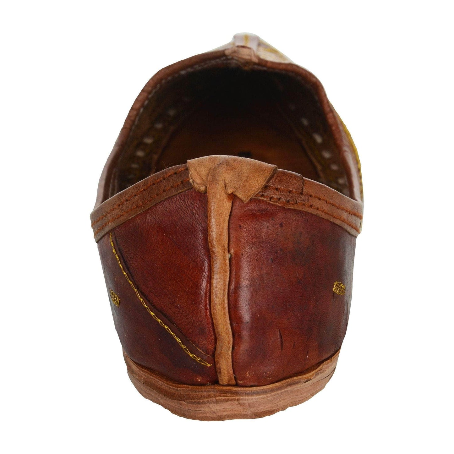 Maroon Handmade Leather Jutti for Man