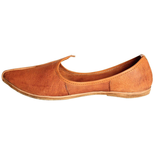 Brown Handcrafted Mojdi for Man