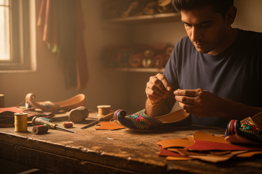 The Art of Handcrafting Mojaris: From Jodhpur to Your Doorstep