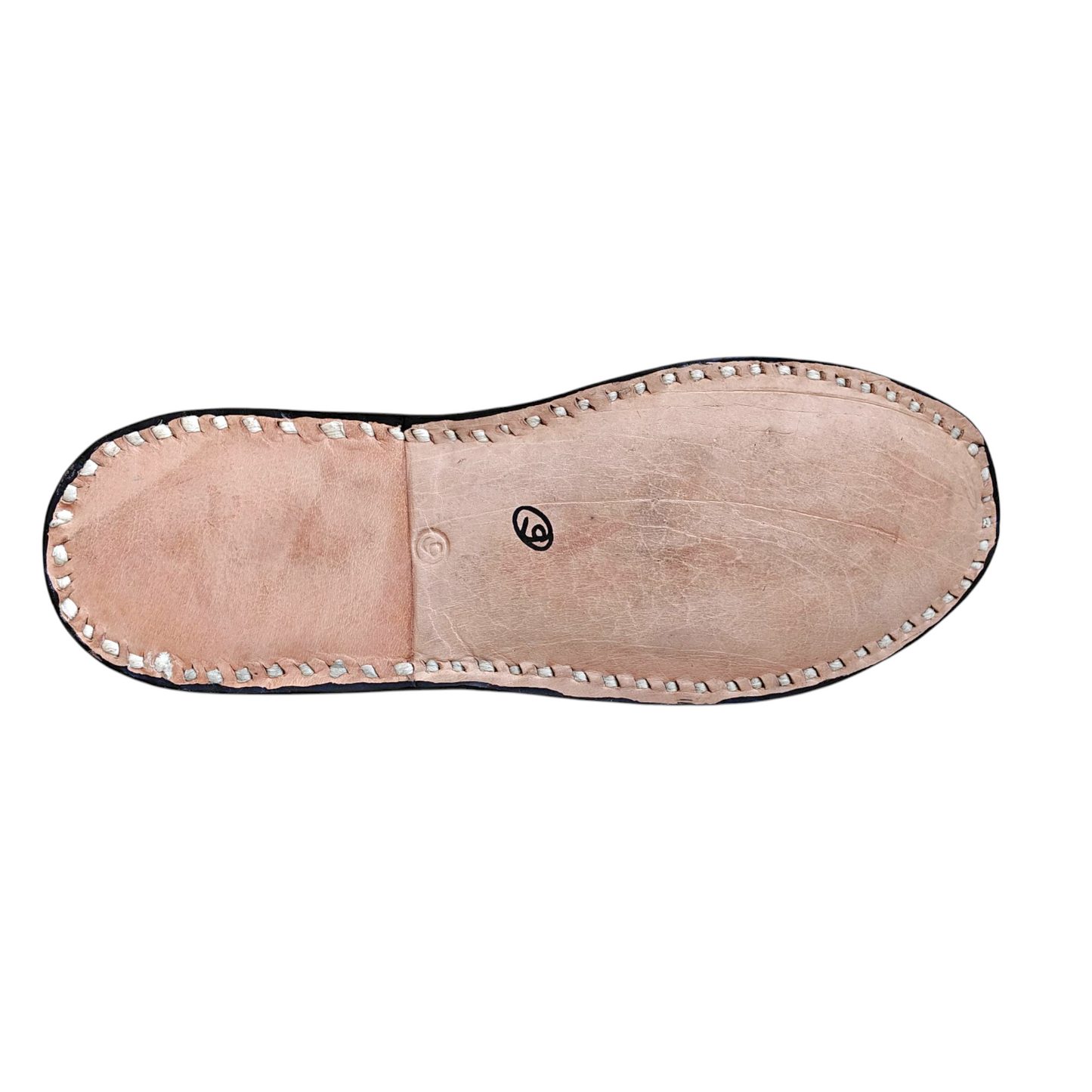 Black Leather Men's Boot Mojaris