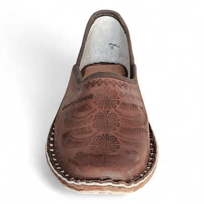 Men's Royal Etch Mojaris - Espresso