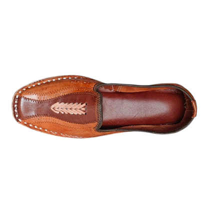 Cinnamon Leather Men's Boot Mojaris