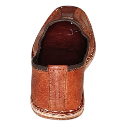 Cinnamon Leather Men's Boot Mojaris