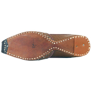 Brown Designer Jooti Juti Jutti Khussa Leather Mojadi Mojdi Mojri Nagra Punjabi Jutti Type_Punjabi