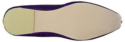 krafto mens purple fabric rhinestone ruby mojaris
