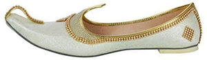 krafto mens cream gold glitz rhinestone mojaris