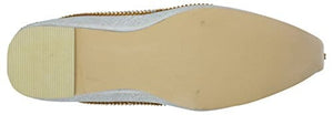 krafto mens white gold glitz rhinestone mojaris
