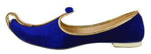 krafto mens red velvet mono rhinestone mojaris
