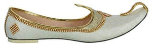 krafto mens cream gold glitz rhinestone mojaris