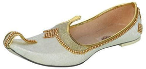 krafto mens cream gold glitz rhinestone mojaris