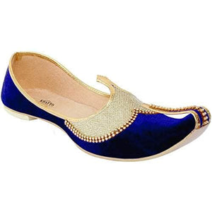 krafto mens blue velvet glitz jutti