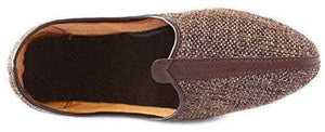 Krafto Men's Brown Mesh Jalsa Jutis