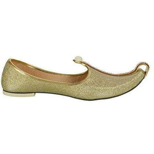 krafto mens gold glitz mono rhinestone mojaris