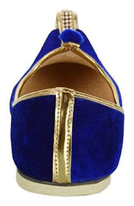 krafto mens red velvet mono rhinestone mojaris