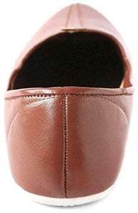 Krafto Men's Plain Penny Brown Jalsa Jutis