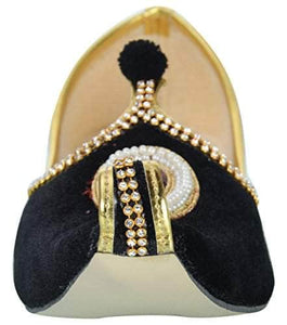 krafto mens black velvet rhinestone ruby mojaris