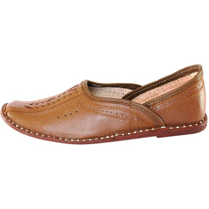 Cinnamon Leather Men's Boot Mojaris