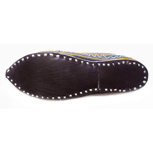 Colorful Embroidary Handmade Women's Jodhpuri Leather Jutti