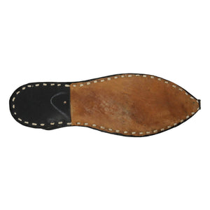 Black Handcrafted Juti for Man