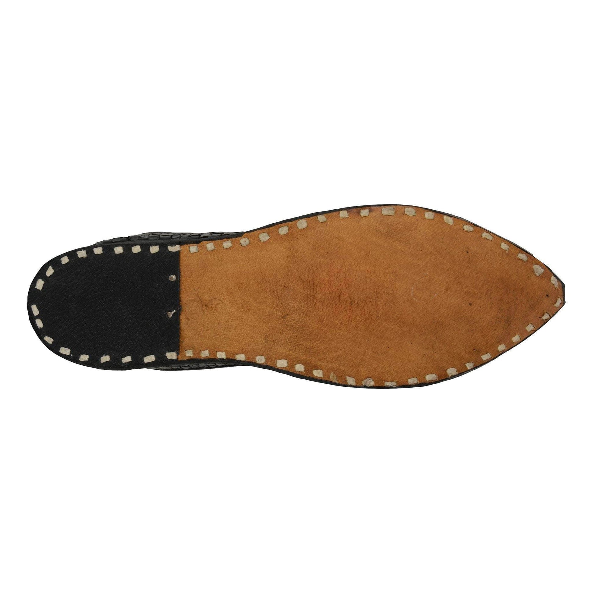 Black Handcrafted Juti for Man