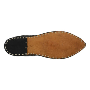 Black Handcrafted Juti for Man