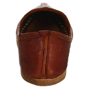 Maroon Handmade Leather Jutti for Man