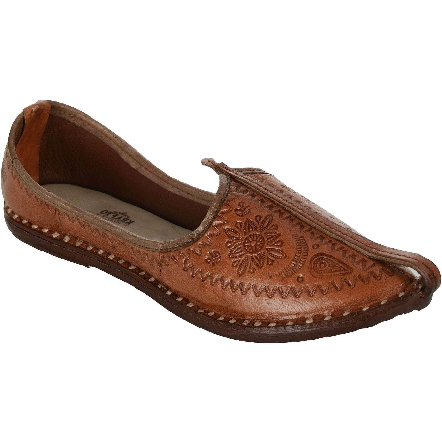 Walkers Brand Men's Mojari Jutti Ethnic Slipons Casual Loafers Shoes M19-XL  Size 11, 12 , 13 UK (Black) :: RAJASHOES