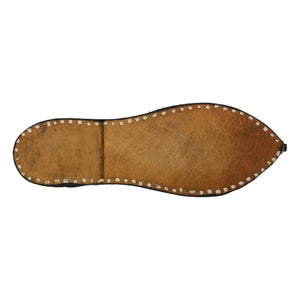 Black Handcrafted Juti for Man