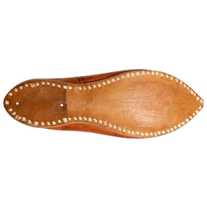Brown Handcrafted Juti for Man