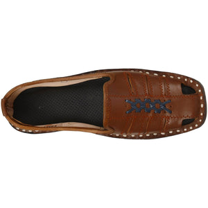 Brick Orange Handcrafted Mojdi for Man