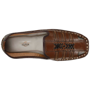 Chocolate Brown Handcrafted Mojdi for Man