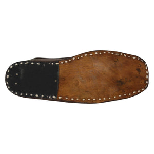 Plain Chocolate Brown Handcrafted Juti for Man